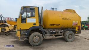 1996 IVECO 7000ltr site fuel tanker (N195 NFB) (Clutch and Brake fault) (All hour / odometer readings are unverified and unwarranted) - 11