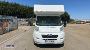 2007 PEUGEOT BOXER ELDDIS 5-speed manual diesel motorhome, 4 birth,rear kitchen, shower & toilet, tow bar, Fiamma F45 awning (PX57 DLF)(MoT 29th March 2027)(V5 in office)(CATEGORY N INSURANCE LOSS) - 6