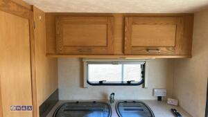 2007 PEUGEOT BOXER ELDDIS 5-speed manual diesel motorhome, 4 birth,rear kitchen, shower & toilet, tow bar, Fiamma F45 awning (PX57 DLF)(MoT 29th March 2027)(V5 in office)(CATEGORY N INSURANCE LOSS) - 29