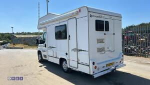 2007 PEUGEOT BOXER ELDDIS 5-speed manual diesel motorhome, 4 birth,rear kitchen, shower & toilet, tow bar, Fiamma F45 awning (PX57 DLF)(MoT 29th March 2027)(V5 in office)(CATEGORY N INSURANCE LOSS) - 38