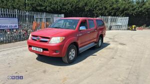2006 TOYOTA HILUX D4-D HL3 5-speed manual diesel double cab pickup (ST56 EGE)