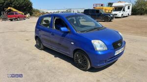 2007 KIA PICANTO GS 5-door 5-speed manual 1.0l petrol hatchback car (YY57 HWZ (MoT 23rd November 2026)(V5 MoT, some history & manuals in office) - 7