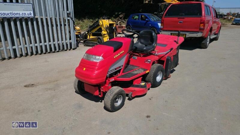 COUNTAX C38H ride on mower c/w Honda engine, hydrostatic drive, 38'' deck, grass collector