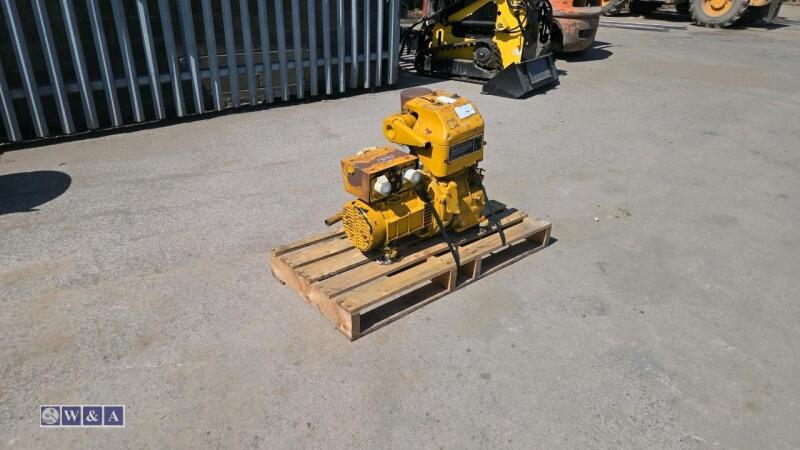 LISTER PETTER diesel driven generator