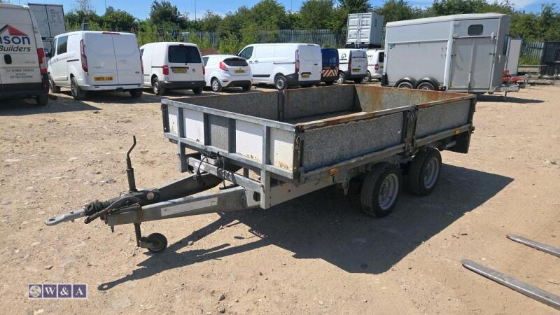 IFOR WILLIAMS 2.6t twin axle 10 x 5 dropside trailer (30734)