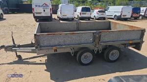 IFOR WILLIAMS 2.6t twin axle 10 x 5 dropside trailer (30734) - 2
