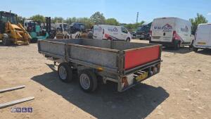 IFOR WILLIAMS 2.6t twin axle 10 x 5 dropside trailer (30734) - 3
