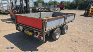 IFOR WILLIAMS 2.6t twin axle 10 x 5 dropside trailer (30734) - 5