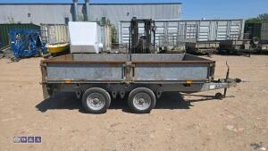 IFOR WILLIAMS 2.6t twin axle 10 x 5 dropside trailer (30734) - 6