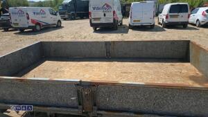 IFOR WILLIAMS 2.6t twin axle 10 x 5 dropside trailer (30734) - 13
