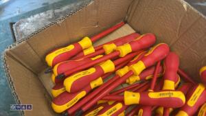 Box of electrical screwdrivers - 2