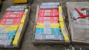 Tray of 22pcs webbing slings (unused) - 3