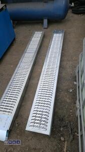 Pair of metal ramps - 2