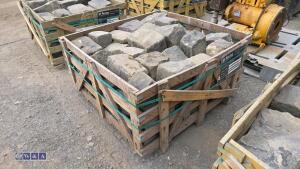Crate of dressed stone