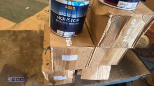 Quantity of Yachting blue paint - 3