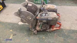 2 x HUSQVARNA petrol stone saws