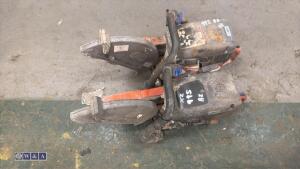 2 x HUSQVARNA petrol stone saws - 2