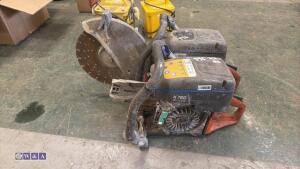 3 x HUSQVARNA petrol stone saws