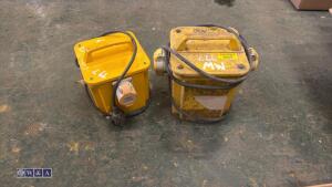 2 x 3kva transformers