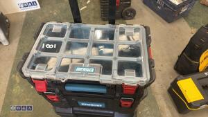 ERBAUER 3-stack tool box c/w wheels - 2