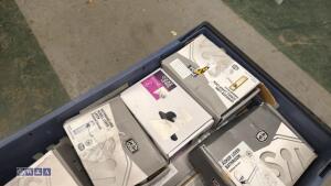 Box of ironmongery hinges, handles, locks - 3
