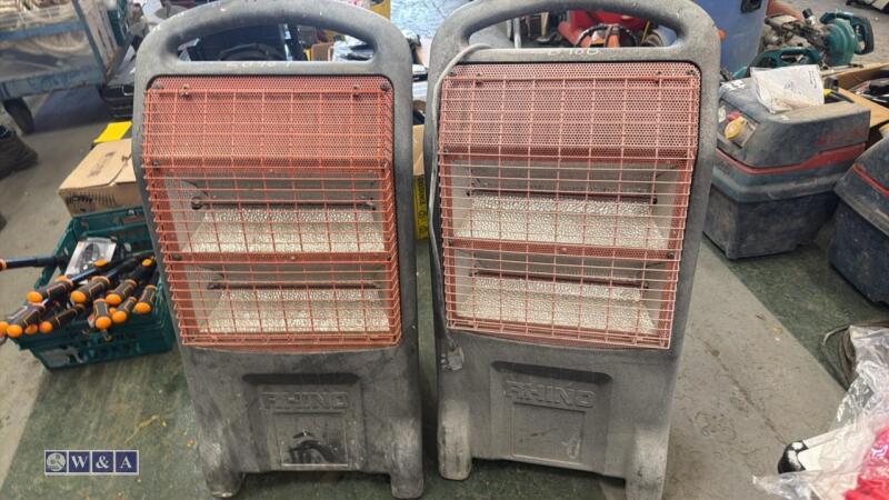 2 x RHINO TQ3 240v heaters