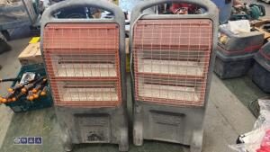2 x RHINO TQ3 240v heaters