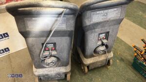 2 x RHINO TQ3 240v heaters - 2