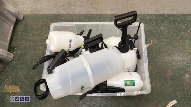 Box of handheld sprayers