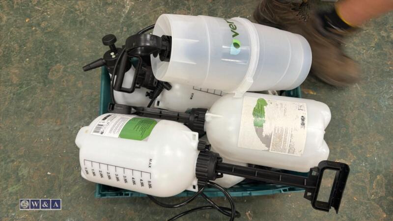Box of handheld sprayers