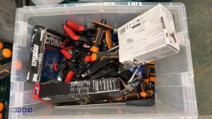 Box of miscellaneous tools
