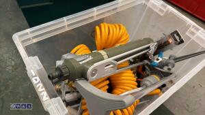 Box of sprinklers, hoses, coupling nozzles - 2