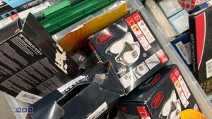Box of safety equipment, ear defenders, visors - 2