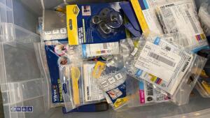 Box of miscellaneous including drill bits & tile spacers - 3