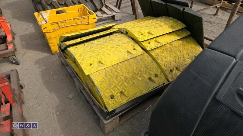 Pallet of cable ramps