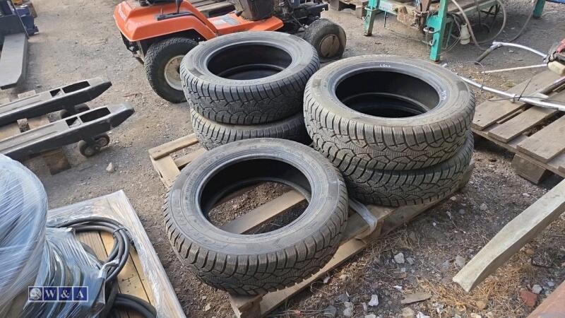 5 x tyres (195/65R16C)