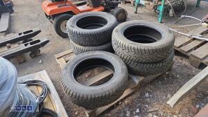 5 x tyres (195/65R16C)