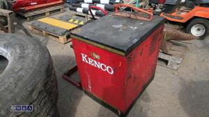 Tool cabinet c/w motorcycle stand - 2