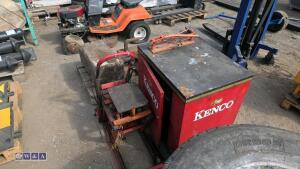 Tool cabinet c/w motorcycle stand - 3