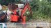 LEWIS 320S tractor mounted backhoe c/w jack legs & bucket