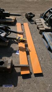 Forklift tine extensions - 2