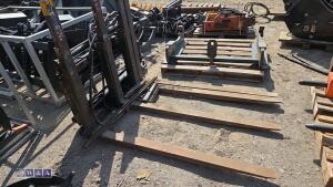 Forklift tine spreaders - 2