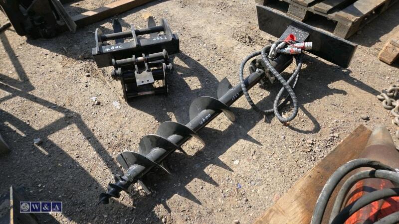 Hydraulic auger