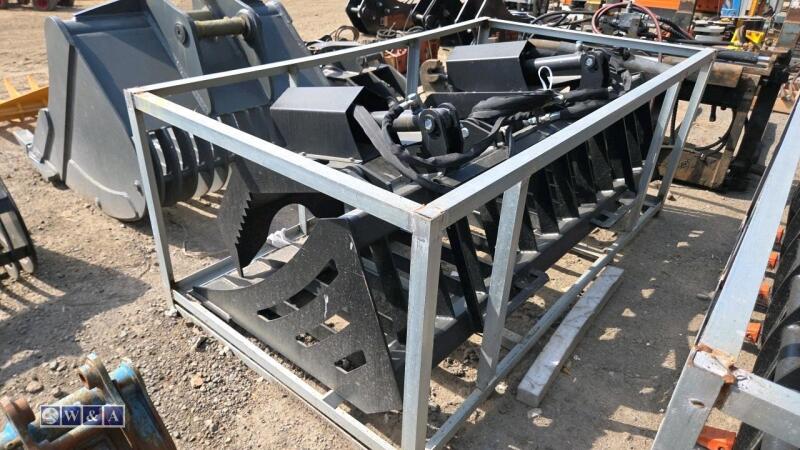 72'' rock grapple bucket (unused)