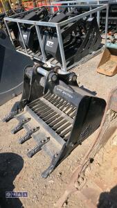 3ft riddle bucket to suit 5-6t excavator (50mm pins) - 3