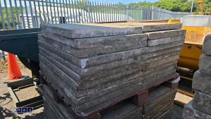 Pallet of concrete flags (3 x 2)(approximately 20)