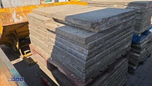 Pallet of concrete flags (3 x 2)(approximately 20) - 3