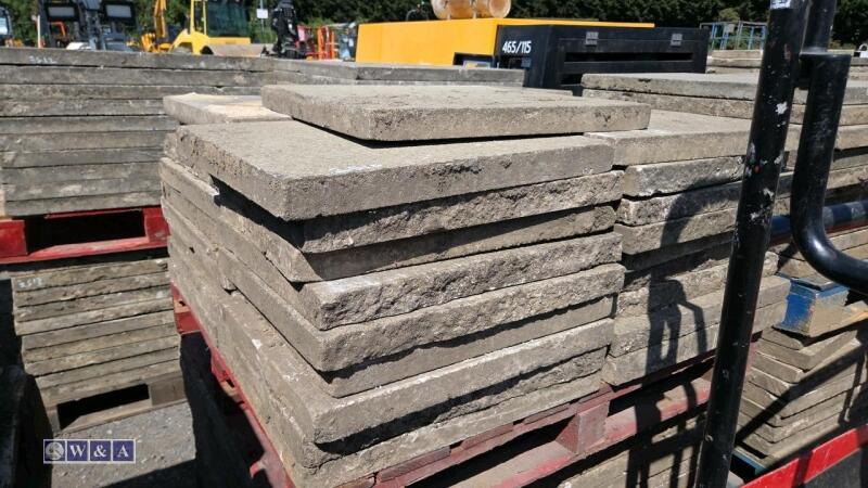 Pallet of concrete flags (approximately 20)