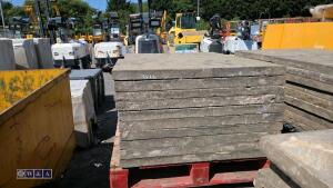 Pallet of concrete flags (3 x 2)(approximately 20)
