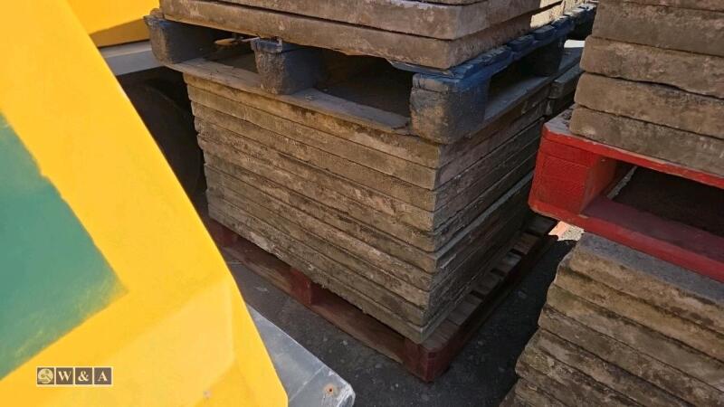 Pallet of concrete flags (3 x 2)(approximately 20)
